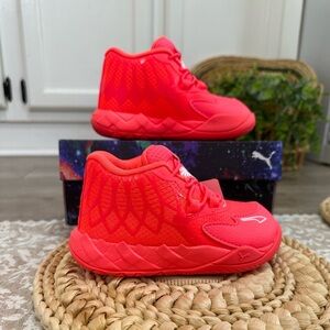 New Puma LaMelo Ball MB.01 Sneakers Breast Cancer Awareness Size 9C New in Box
